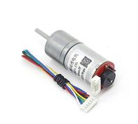 DIY accessories 370 DC Gear electronic starter with Belt Encoder DC 6V 12V 24V Synchronous Speed Metal Gearbox Deceleration electronic starter 1Pcs