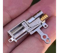 DIY accessories 5mm Planetary Gearbox Gear Stepper electronic starter 2-Phase 4-Wire Stepping electronic starter Linear Screw Metal Slider Moving Nut 1Pcs