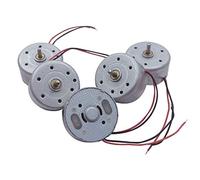 DIY accessories 5PCS 300 Micro electronic starter, Small Size with Low Speed Low Noise and High Torque 300 Mini Micro electronic starter, for DIY Hobby, Accessories special motor
