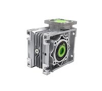 DIY accessories circuits Worm Gear Reducer for Stepper electronic starter, Reduction Ratio 5:1 To 100:1, Input 14mm Shaft, 86mm 60mm NMRV040 Reducer for NEMA34 NEMA24 toy engine special motor (Color