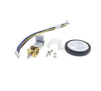 DIY accessories DC DIY electronic starter DC 6V Encoder electronic starter Gear N20 Micro Gear electronic starter electronic starter With 34mm Wheel Screw Mounting Bracket Coupling Kit : 52 RPM, Volta