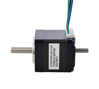 DIY accessories Dual Shaft Stepper electronic starter 1.8deg 7Ncm 0.67A 4- Step electronic starter 11HS12-0674D 1Pcs special motor