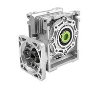 DIY accessories Electric Gearbox Worm Gearbox Speed Reducer, 5:1 to 80:1 for Nema 23 Stepper electronic starter, RV030 Worm Reducer for CNC Milling Machine : Ratio15, Voltage : 60X60)(Ratio15)