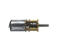 DIY accessories Electric Small electronic starter Low Speed Full Metal Reduction Ratio 1000 DC Micro Gear electronic starter 12V 30 RPM Low RPM for Smart Devices N20-1000 : 30 RPM, Voltage : 12V) spec