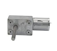 DIY accessories electronic starter Power JGY370 Small electronic starter, 12v 24v Dc Micro electronic starter, Low RPM CW/CCW Turbine Gear electronic starter, M6 Threaded Shaft, self-Locking, Electric