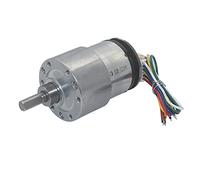 DIY accessories electronic starter Smart Car Gear electronic starter, 12V JGB37-520 DIY DC electronic starter, Electric Micro DC Geared electronic starter with Encoder Speed : 12v 12rpm (Size : 12v 1