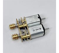 DIY accessories GA12-N20 Mini 12mm Full Metal Gearbox Gear Reduction electronic starter Worm Gear Shaft DC 3V 62RPM Slow Speed Dual Shaft 1Pcs special motor