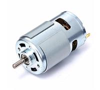 DIY accessories High Torque 775 Micro DC electronic starter 12-24V Large Power 4500-12000RPM Low Noise for Electrical Tools, Precision Lathe, Cutting Machine Tools special motor (Color : Double Shaft