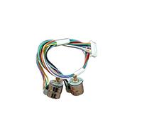DIY accessories modle DIY DIY Science Hobby electronic starter, 9 Teeth Copper Gears Stepper electronic starter, Micro 8mm Two-Phase Four-Wire Micro Stepper electronic starter electronic starter speci