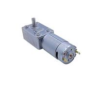 DIY accessories Reduction electronic starter 12V24V Micro DC Gear Reduction electronic starter, JGY-395 Worm Gear All-Metal Gear Self-Locking electronic starter Extremely (Color : 24v Motor, Size :
