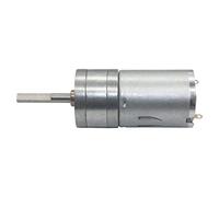 DIY accessories Reduction electronic starter 35v Automatic Feeder Autonatic Dustbin Valve electronic starter, 25GA370 DC Gear electronic starter, 25mm Long Shaft All Metal Gears Extremely (Color : 24