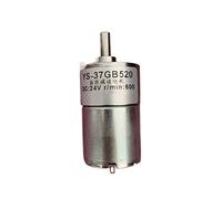 DIY accessories Reduction electronic starter YS-37GB520 DC Gear electronic starter 12V/24V, High Torque Slow Rotating electronic starter, 500 300 100 10 50 30 10 5RPM DC electronic starter Extremely (