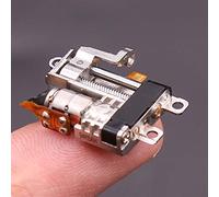 DIY accessories Rotating Electric Mini 5mm Step electronic starter, Precision Planetary Gear Stepper electronic starter, Stroke 10mm Linear Actuator, 2-Phase 4-Wire, Full Metal Gearbox Hobby Upgrade