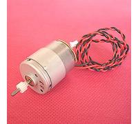 DIY accessories Rotating Electric RS-365PH Carbon Brush DC electronic starter, High Speed 0.4 Module, DC 3V-48V electronic starter with Gear, 14 Teeth for Copier Vacuum Cleaner Hair Dryer Hobby Upgrad