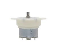 DIY accessories Small electronic starter JS40-500 Gear electronic starter, DC12V24V Micro Gear electronic starter, Slow Rotating Reversible Low Speed Shaking Toy Car DIY Robot electronic starter high