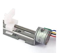 DIY accessories Step Gear Micro Slider Stepper electronic starter, Linear electronic starter 18° Angle, Screw Slider Nut Engraving Machine Science DIY Slider Project Slider electronic starter