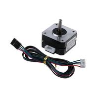 DIY accessories Stepper electronic starter Bipolar 0.8A 16 Ncm Body 4- W/ 1m Cable and Connector Compatible 1Pcs