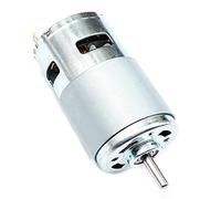 DIY accessories Torque Power 775/795 Brushed electronic starter Ball Bearing 12-24v Large Torque for Vacuum Cleaners, Small Lathe, Electrical Tools 20000 RPM Max Lathe Tools(795 Round Shaft 10000-2000