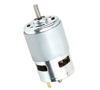 DIY accessories Torque Power 775/795 Brushed electronic starter Ball Bearing 12-24v Large Torque for Vacuum Cleaners, Small Lathe, Electrical Tools 20000 RPM Max Lathe Tools(795 Round Shaft 7000-14000
