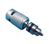 DIY accessories Torque Power 775 DC electronic starter Set 12V-24V Double Ball Bearing electronic starter with Chuck Kit Ball Bearing 6000-12000RPM for Electrical Tools, Drill Lathe Tools special moto