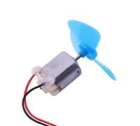 DIY accessories Vehicle Torque 130 electronic starter with Wire + Small Fan Blade, electronic starter, Dc Motors, 130 dc electronic starter Science Permanent Magnet Dc Toy Car electronic starter Kit S