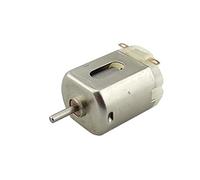DIY accessories Vehicle Torque Electric Motors, Dc Small electronic starter, 130 Dc electronic starter, Science Toy Car Kit, Mini Cars Motors Science Electronics(White Back Cover,4.5V22000 rpm)