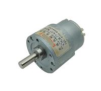 DIY accessories ZGB37 Mini 37mm Metal Gear electronic starter DC 6V-12V 200RPM Slow Speed Large Torque Micro Gearbox Gear Reduction electronic starter 1Pcs special motor