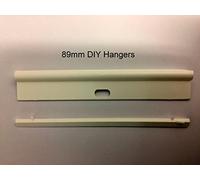 DIY adjustable vertical blind/s hangers 3.5" wide - pack of 100
