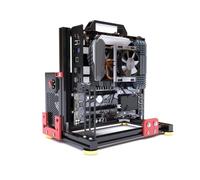 DIY Aluminium Pc Open Case Computer Chassis Test Bench Support Water Cooling Support Server Chassis Support Itx Matx ATX Eatx (2.M-ATX)