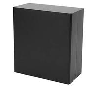 DIY Aluminum Project Box, Waterproof Enclosure for Power Junction Box, 80x160x170mm/3.1x6.3x6.7in, Matte Black