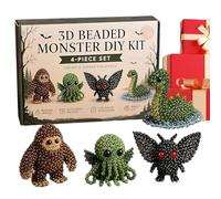 DIY Animal Beading Kit Easy DIY Beading Embroidery Set Colored Beads and Instructions A Creative Handmade Gift Suitable for Hobbyists and Beginners