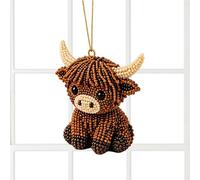 DIY Animal Beading Set - Small Handmade Beadwork Supplies for Beginners | Tiny 3D Beaded Animal DIY Kit with Instructions, ABS Craft Necklace Making Kit, 18x12cm, Stress Relief Hobby