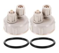 DIY Aquarium CO2 Generator Bottle Cap Kit for Fish Tank Live Plants 2pcs