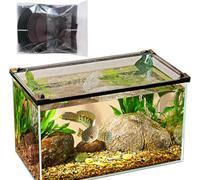 DIY Aquarium Mesh Lid,Adjustable Anti-Jumping Fish Tank Screen Cover With Frame,Cuttable Fish Tank Net Lid For 10-55 Gallon Tanks,Lightweight & Breathable(80x30CM/31.50x11.81in)