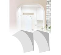DIY Arch Doorway Kit,2 Pcs Arch Corner Kit,Archs Door Frame Kits,Half Circle Door Archs Kits,for Living Room Interior Decoration(23x23x23cm)