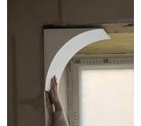 DIY Arch Doorway Kit, High-Density Foam Rounded Arch Trim, Customizable Size, 2-Piece Triangular Design for Easy Installation, Elegant Circular Door Opening