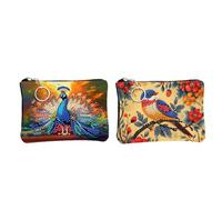 DIY Art kit Crystal Rhinestone Wallet Great Capacity Creative Handbag for Everyday and Travel