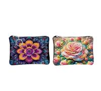 DIY Art kit Crystal Rhinestone Wallet Great Capacity Creative Handbag for Everyday and Travel