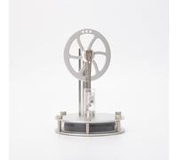 DIY Assembly LTD Stirling Engine Kit That Runs, Magne-tic Single-Linkage Low-Temperature Stirling Engine Model, STEM Educational Thermal Science Gift (Kit Version)