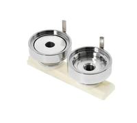 DIY Badge Punching Die Round Pin Button Mold 25/32/37/44/58mm Badge Button Mould Metal Interchangeable Making Die Mould For Craft Production(58mm)