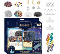 DIY Bag Clip Harry Potter Beauty Set | Hogwarts Beads and Charms Kit with Over 250 Pieces | Magic Creative Activity for Boys and Girls