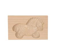 DIY Baking Moulds Wooden Cookie Embossing Craft Decorative Tools For Christmas Thanksgiving Kitchen Sandwich Bags (C, One Size)