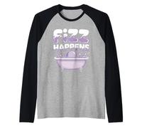DIY Bath Bomb Maker Homemade Self-Care Creative Crafting Raglan Baseball Tee