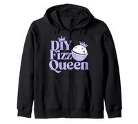 DIY Bath Bomb Maker Homemade Self-Care Creative Crafting Zip Hoodie