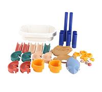 DIY Bathing Track Toy Set Children Baby Kids Bathroom Game Playing