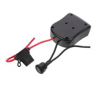 DIY Battery Adapter 18-20v Power Wheel Connector for Small Dc Fans | PC ABS Build, Black Finish, Easy Installation, Insulation Material, Not Easy to Break or Deform
