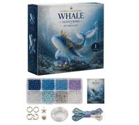 DIY Beaded Animal Kit - Beginners Beadwork Creative Craft, Mythical 3D Sea Fun Handmade Ornament Project, Bead Art Kit for Kids Teens Adults Beginners Boys Girls Craft Lovers Enthusiasts