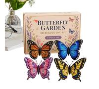 DIY Beaded Animal Kit | with Instructions Colorful Easy DIY Cute | Beading Embroidery Kit | Handmade Charm Delight for Beginners Adults Enthusiasts Boys Girls Kids Teen Craft Lovers Enthusiasts