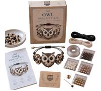 DIY Beaded Bracelet Making Kit, Funny Animal Shape Bead Craft Kit for Beginners, Adjustable Pastoral & Ocean Jewelry Making Set, for Women and Craft Enthusiasts (#M)
