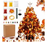 DIY Beaded Christmas Tree Kit,3D Crystal Bead Craft Set with Lights | Metal Frame & Angel Topper Included,Colorful Beads And Charms,Warm Light Mini Christmas Tree Angel Topper,Handmade Gift